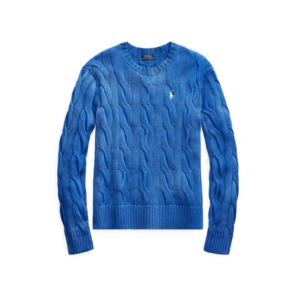 Pull en coton torsadé