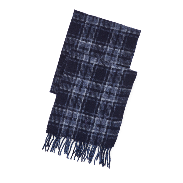 Reversible Plaid Scarf