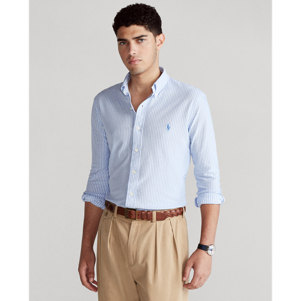 Standard Fit Knit Oxford Shirt