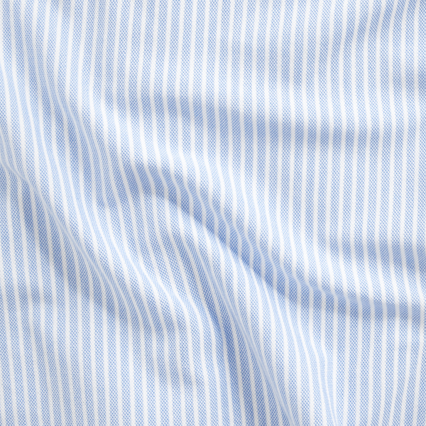 Dress Shirt Blue/White Standard Fit Knit Oxford Shirt Polo Ralph Lauren 8