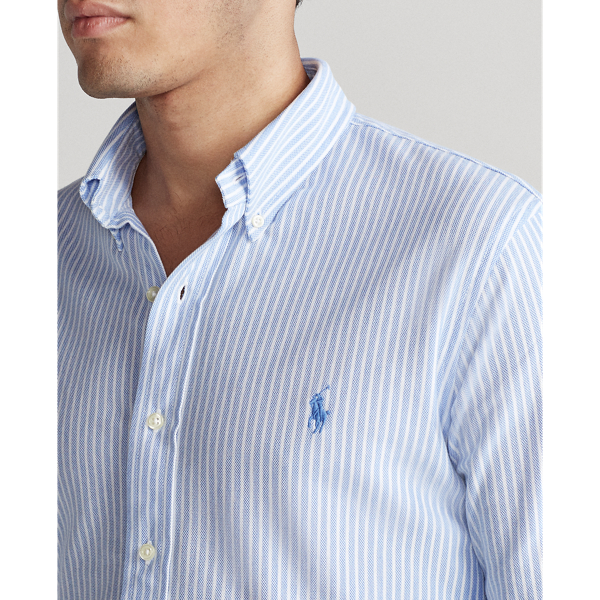 Standard Fit Knit Oxford Shirt for Men Ralph Lauren CH