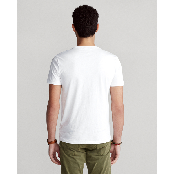 Classic Oxford White Custom Slim Fit Ralph's Coffee T-Shirt Polo Ralph Lauren 4