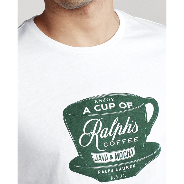 Custom Slim Fit Ralph's Coffee T-Shirt