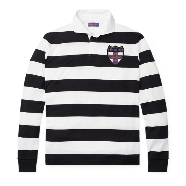 Striped Cotton Jersey Rugby Purple Label 1