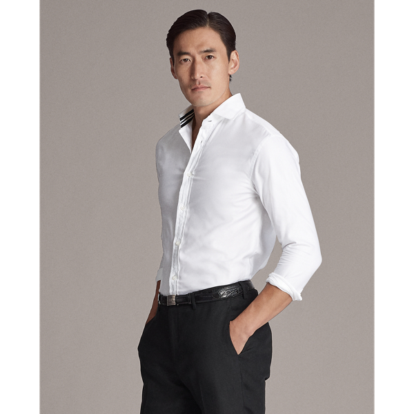 White Oxford Shirt Purple Label 4