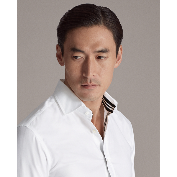 White Oxford Shirt Purple Label 6