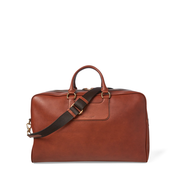 Chestnut Calfskin Duffel Bag Purple Label 3