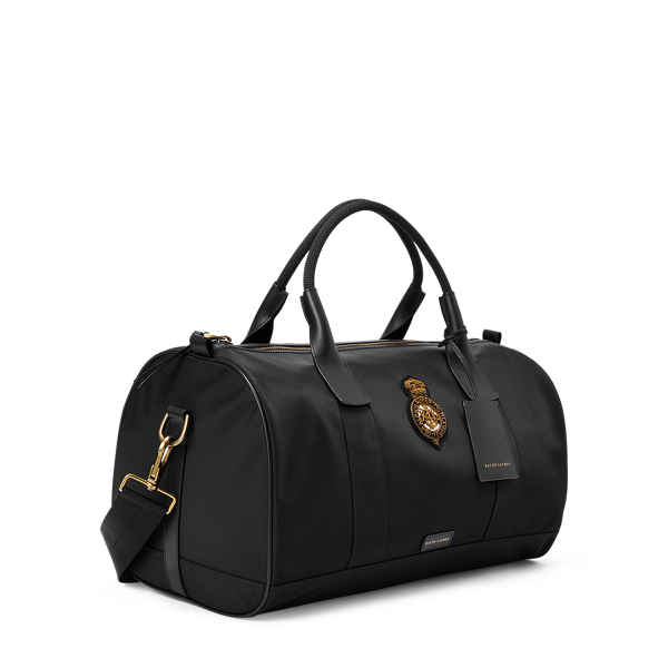 Black Bullion-Patch Duffel Purple Label 2