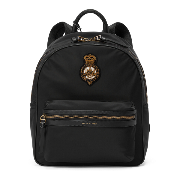 Bullion-Patch Backpack Purple Label in 1