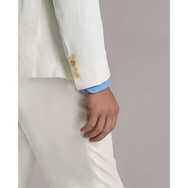 Off White RLX Hadley Linen Sport Coat Purple Label 7