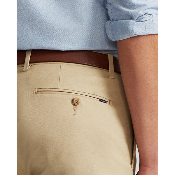 Classic Khaki Stretch Tailored Slim Fit Chino Trouser Polo Ralph Lauren 5