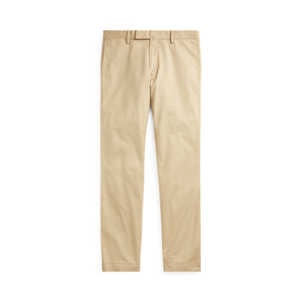Classic Khaki Stretch Tailored Slim Fit Chino Trouser Polo Ralph Lauren 2
