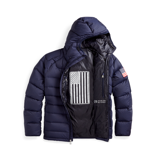 Ralph lauren glacier heated down jacket on sale