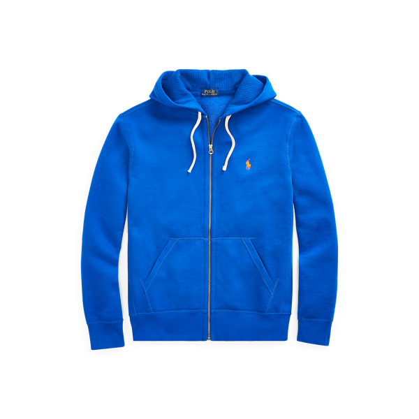 Blue Saturn Cotton-Blend-Fleece Hoodie Polo Ralph Lauren 1