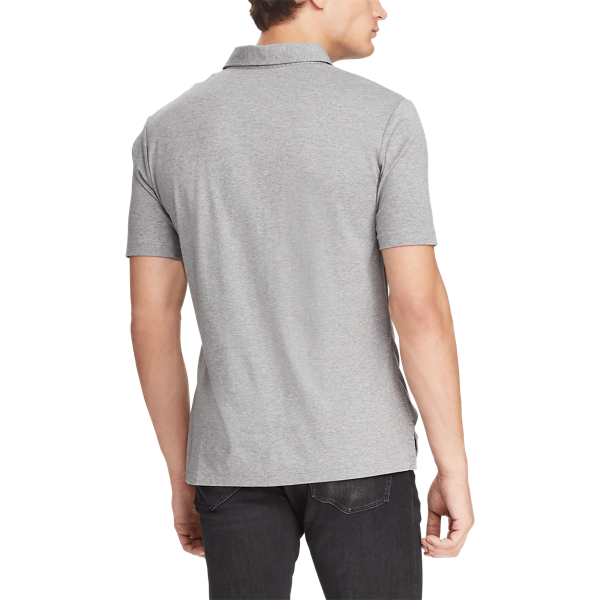 Polo in morbido cotone Classic-Fit Polo Ralph Lauren in Acciaio m&eacute;lange 6