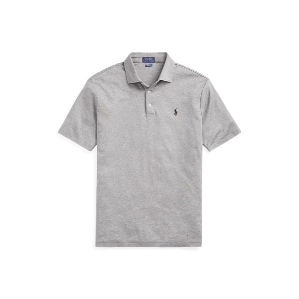 Polo in morbido cotone Classic-Fit Polo Ralph Lauren in Acciaio m&eacute;lange 2