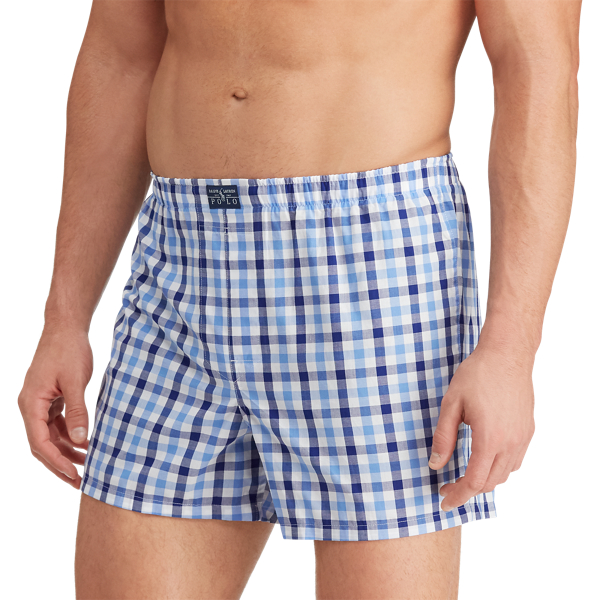 3pk Milton/Navy/Royal Aop Woven Cotton Boxer 3-Pack Polo Ralph Lauren 4