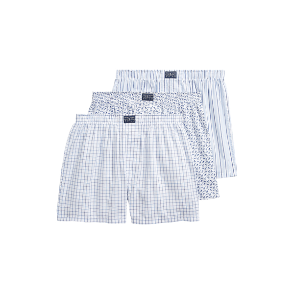 Woven Cotton Boxer 3-Pack Polo Ralph Lauren 1