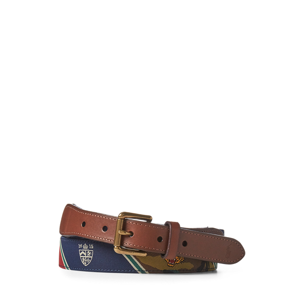Repp Tie Belt Polo Ralph Lauren em 1