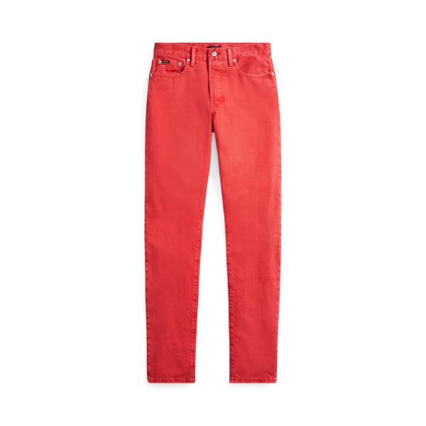 Slim-Jeans Callen mit hoher Taille Polo Ralph Lauren in Rot 2