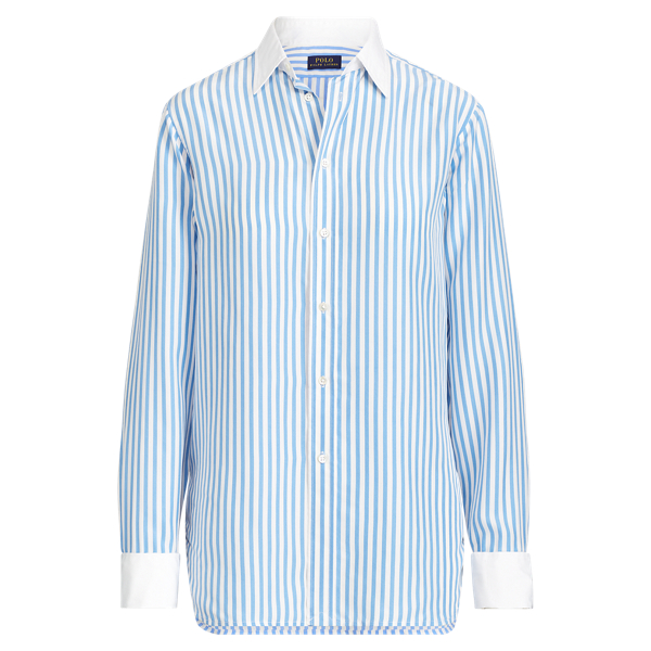 Striped Silk Shirt Polo Ralph Lauren 1