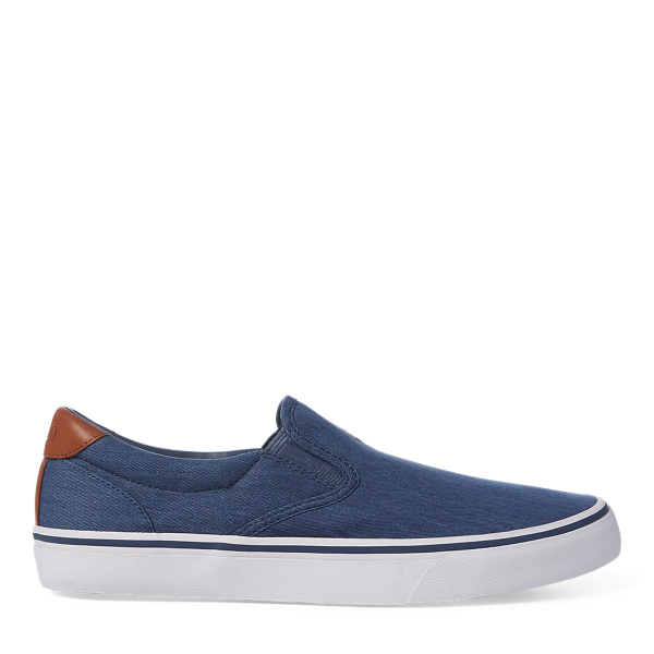 Thompson Washed Twill Sneaker Polo Ralph Lauren in 1