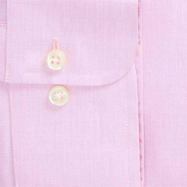 Pink/White Slim Fit End-on-End Shirt Polo Ralph Lauren 7