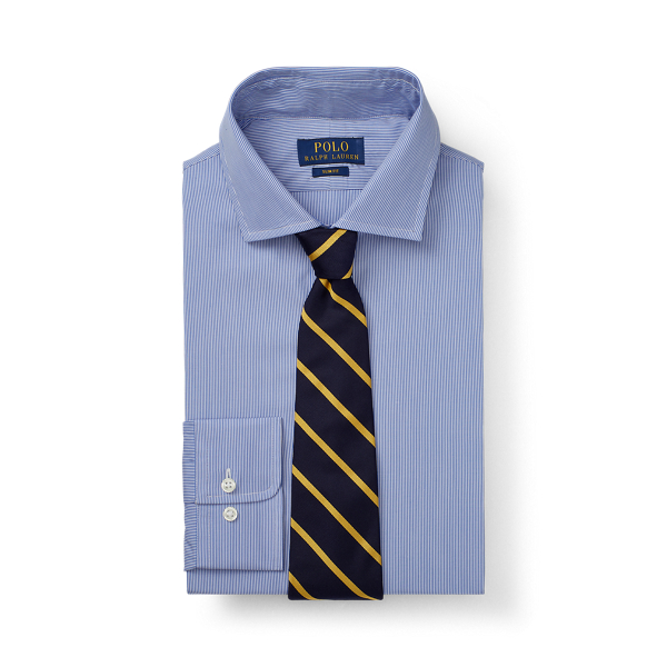 Slim Fit Striped Poplin Shirt Polo Ralph Lauren 1