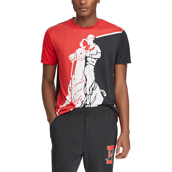 Polo Black Multi Active Fit Big Pony T-Shirt Polo Ralph Lauren 5
