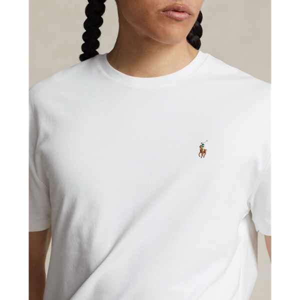 Polo ralph lauren white t shirt best sale