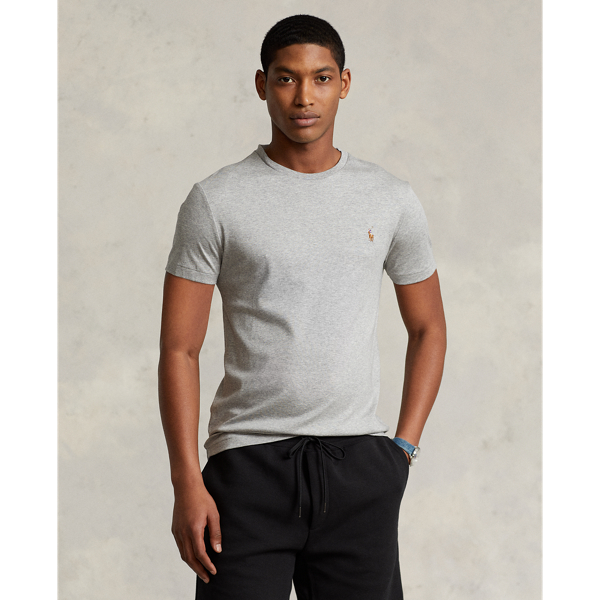 Custom Slim Fit Soft Cotton T Shirt Ralph Lauren UK