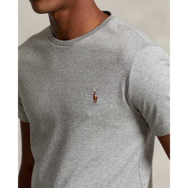 Tシャツ・カットソー Ralph Lauren SS24 SLIM FIT POLO (710.795080.014 094) Custom Slim Fit Soft Cotton T-Shirt for Men | Ralph Lauren® IL