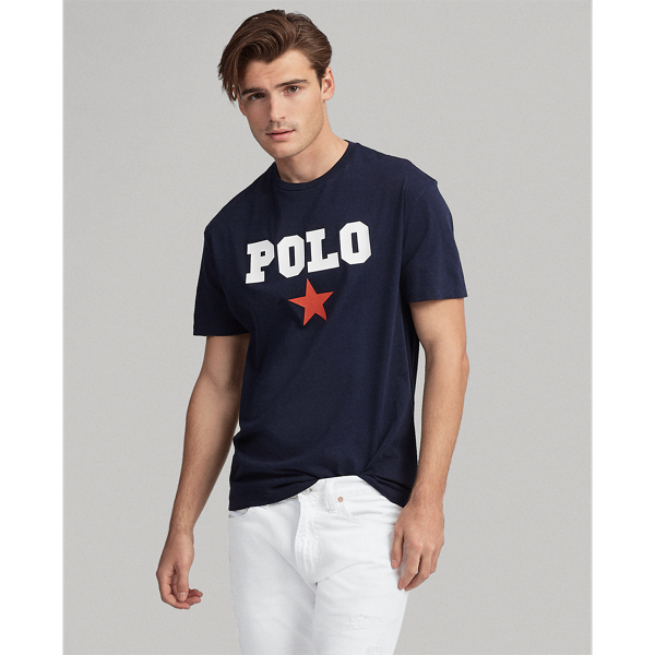 Aviator Navy Classic Fit Cotton Graphic Tee Polo Ralph Lauren 1