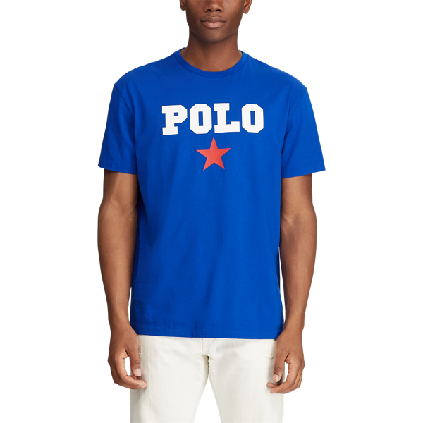 Sapphire Star Classic Fit Cotton Graphic Tee Polo Ralph Lauren 5