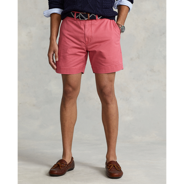 Nantucket Red 15.2 cm Stretch Classic Fit Chino Short Polo Ralph Lauren 4