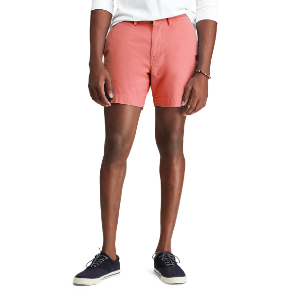 Nantucket Red 15.2 cm Stretch Classic Fit Chino Short Polo Ralph Lauren 5