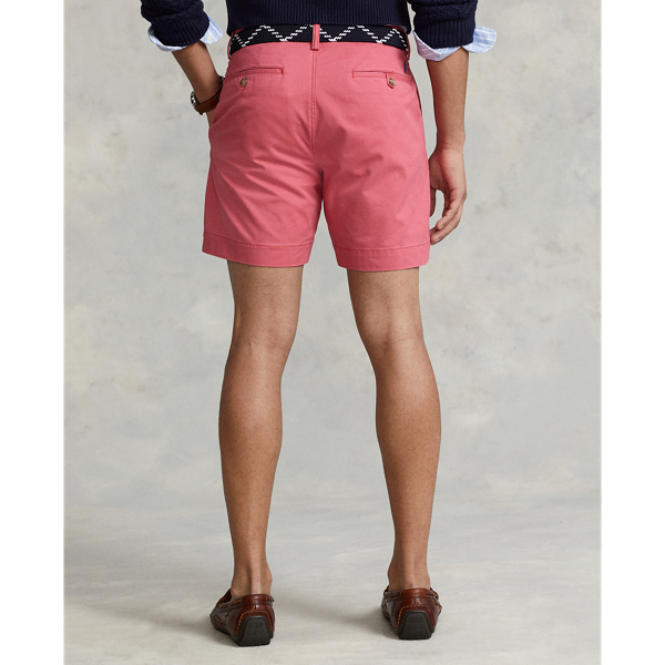 Nantucket Red 15.2 cm Stretch Classic Fit Chino Short Polo Ralph Lauren 6