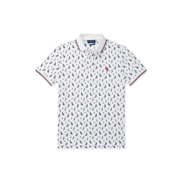 Custom Slim Fit Mesh Polo Polo Ralph Lauren 1