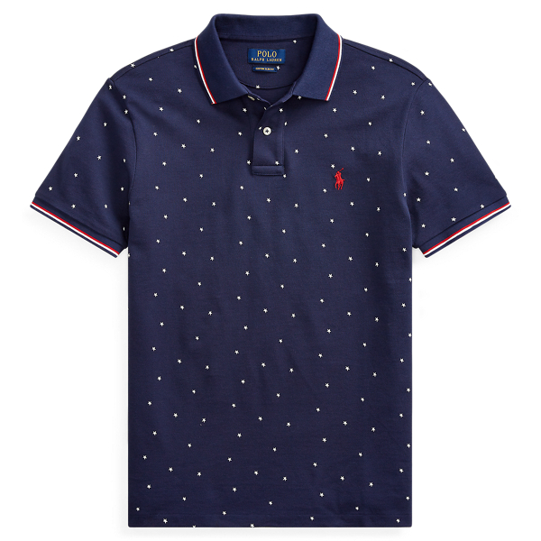 Custom Slim Stars Mesh Polo Polo Ralph Lauren 1
