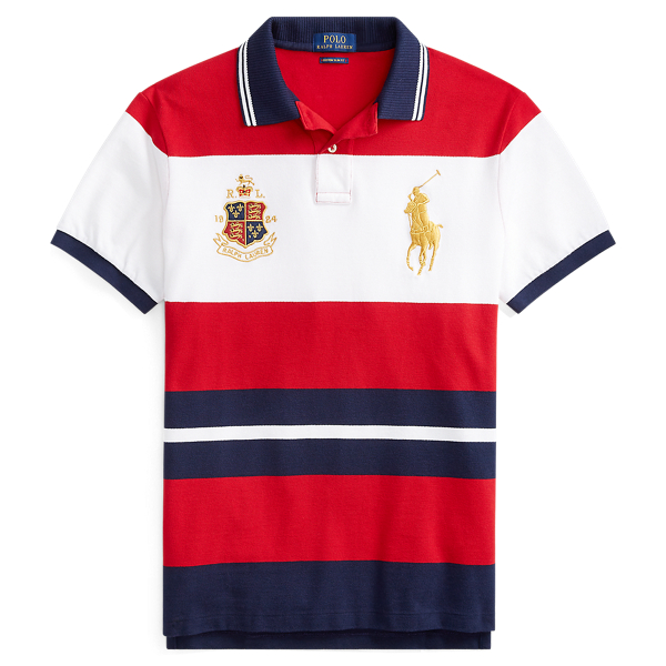 Custom Slim Fit Mesh Polo