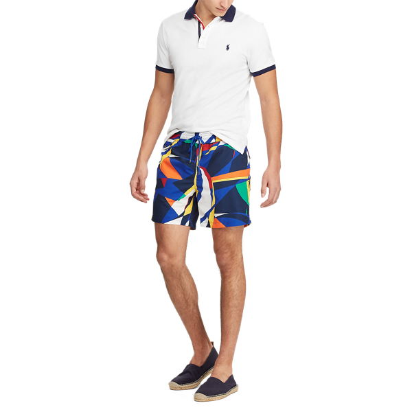 Polo in piqu&eacute; Custom Slim-Fit Polo Ralph Lauren in Bianco 2