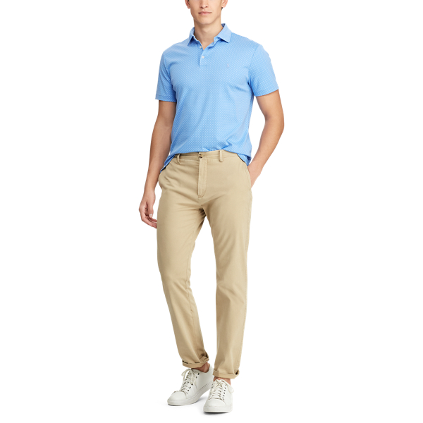 Mini Polka Dot Custom Slim Fit Interlock Polo Polo Ralph Lauren 3