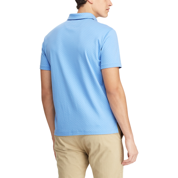 Mini Polka Dot Custom Slim Fit Interlock Polo Polo Ralph Lauren 5