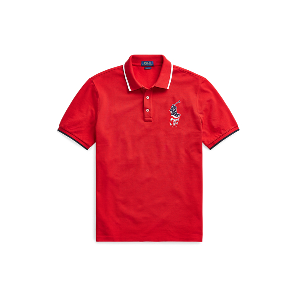 Classic Fit Mesh Polo Shirt Polo Ralph Lauren 1