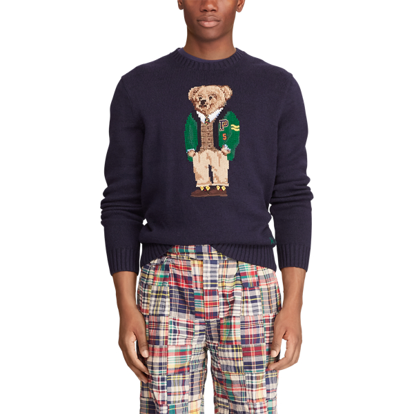 Navy University Polo Bear Sweater Polo Ralph Lauren 5