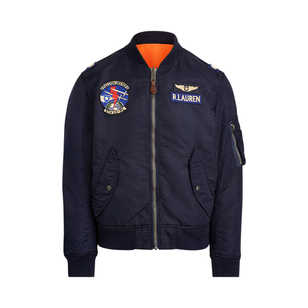 Reversible Twill Bomber Jacket for Men Ralph Lauren UK