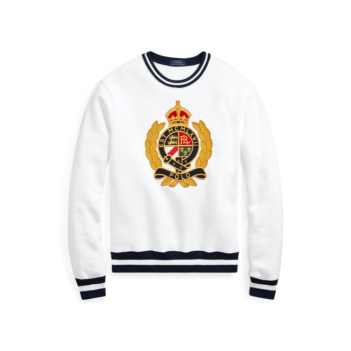 Ralph lauren crest sweatshirt on sale