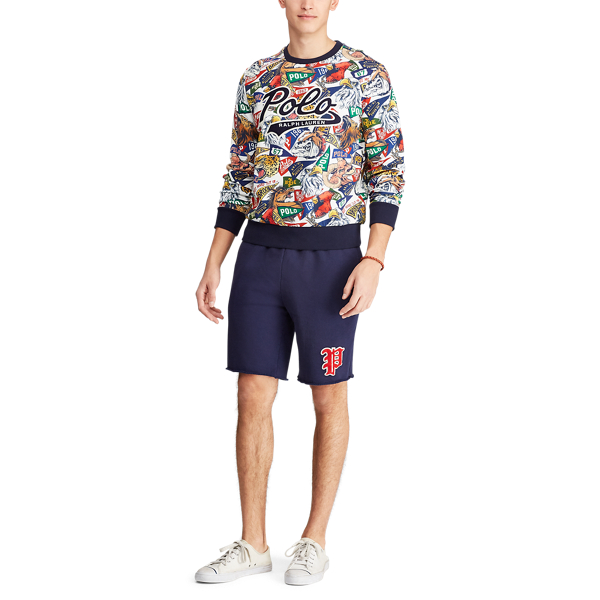 Multi Double-Knit&nbsp;Graphic Sweatshirt Polo Ralph Lauren 3