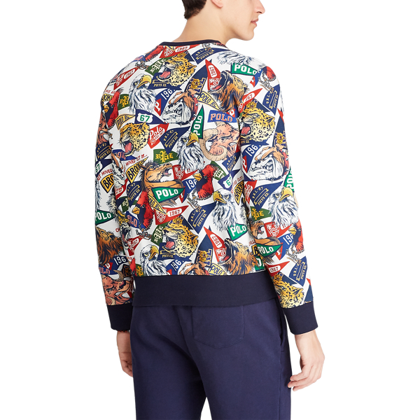 Multi Double-Knit&nbsp;Graphic Sweatshirt Polo Ralph Lauren 5