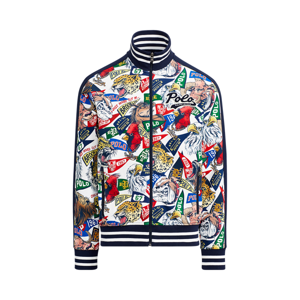 Polo ralph lauren graphic track jacket on sale